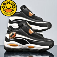 G.duck艾弗森1代黑金配色復古籃球鞋男款耐磨防滑科比專(zhuān)業(yè)實(shí)戰運動(dòng)鞋 黑金 41