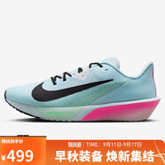 耐克NIKE男子跑步鞋 ZOOM RIVAL FLY 運動(dòng)鞋FV6040-400藍黑粉39