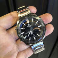 CASIO 時(shí)尚潮流男士商務(wù)真皮防水石英男表 BEM-506 EFR-517 ERA-120DB-1B 47mm 十年電力