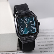 寶時(shí)捷正品手表男表男士石英表時(shí)尚方盤(pán)簡(jiǎn)約學(xué)生運動(dòng)潮流藍寶石鏡面8317 藍盤(pán)