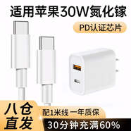 Viken蘋果ipad充電器充電線pro快充air4/5/mini610代2021平板雙Type-c線維肯 【閃充套裝】30W氮化鎵