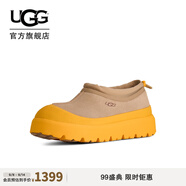 UGG秋季男女同款舒適簡(jiǎn)約厚底圓頭低幫塔斯曼時(shí)尚休閑鞋 1144096 MMM | 芥菜籽色/ 夏日小麥黃色 37