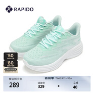 Rapido靂霹道春秋男女同款休閑基礎(chǔ)簡(jiǎn)約時(shí)尚舒適運(yùn)動(dòng)鞋厚底鞋CQ46K3S02 薄荷色 39