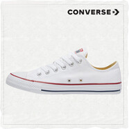 匡威（Converse）旗艦allstar低幫帆布鞋男鞋女鞋板鞋潮101001 101000 35
