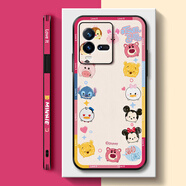 迪士尼（Disney）適用iqoo11手機殼新款magsafe磁吸oppo女三星s22支架16防摔vivo保護套pro榮耀magic4米奇reno9小米 黑色-迪士尼樂(lè )園 iQOO 11