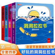 好玩的洞洞拉拉書(shū)第一輯全套4冊官方正版童書(shū) 寶寶手指推拉書(shū)機關(guān)書(shū)嬰幼兒?jiǎn)⒚烧J知早教書(shū) 0-3歲繪本0-1到2-3歲兒童書(shū)籍動(dòng)手動(dòng)腦能力訓練撕不爛益智玩具翻翻書(shū)三周歲看的京東圖書(shū)情景體驗