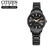 西鐵城（CITIZEN）手表 光動(dòng)能男表女表簡(jiǎn)約時(shí)尚商務(wù)情侶表情人節禮物 EW2595-81E