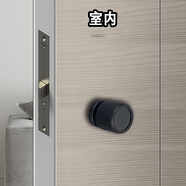 Armstrong隱形門鎖密室門電子鎖暗門鎖格柵隱形門電子鎖阿姆斯壯鎖ARMSTONG 鎖體+黑色拉花圓把手左開門 刷卡+手機NFC開鎖版本(電池可用14個月)