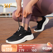 361°運(yùn)動(dòng)鞋女秋季網(wǎng)布透氣健身輕便休閑厚底慢跑步鞋子女682232210-4