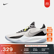 耐克男子低幫實(shí)戰(zhàn)籃球鞋冬季抗扭緩震NIKE PRECISION 6 DD9535 004幻影灰白/淺鐵礦石灰/黑/原子綠/巖漿橙/白 42