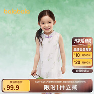 巴拉巴拉女童新中式連衣裙寶寶童裝夏兒童無袖裙子國風(fēng)208225111026
