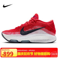 耐克NIKE男籃球鞋新年紅 G.T. HUSTLE 3運(yùn)動鞋F(xiàn)V5952-600紅白黑42