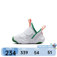 Jordan耐克AJ嬰童學(xué)步鞋男女休閑鞋魔術(shù)貼兒童運(yùn)動鞋 DQ9294-018 23.5 