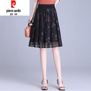 皮爾卡丹今年流行網(wǎng)紗印花a字半身裙女2025新款夏季休閑蓬蓬傘裙百褶短裙 花色559 28 二尺一(建議拍105-115斤)