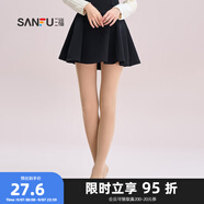 三福 女褲襪單條裝 淑女易搭天鵝絨貼膚防勾絲連腳絲襪823293 淺咖膚 均碼