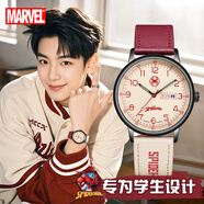 迪士尼（Disney）漫威手表男初高中學(xué)生個(gè)性復(fù)古雙日歷青少年防水手表MV-9337R2