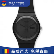斯沃琪（Swatch）手表男女中性黑賽夜SUOB702 SUOB720 GB743 SUOW701 SUOB702
