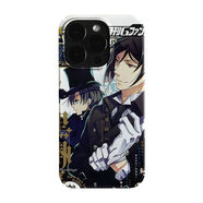 之宋黑執事封面Y2K藝術(shù)小眾適用感卡通iPhone14pro蘋(píng)果15promax菲 全包光面軟殼精孔包按鍵包 iPhone12Pro