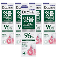 萬(wàn)寧（mannings）韓國直郵代購愛(ài)敬2080牙齦護理清新去口臭牙黃牙漬牙膏150g*10支 Dr.Clinic牙齦護理牙膏140g*4支