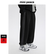 MiniPeace太平鳥童裝冬男童針織長(zhǎng)褲FAGHE4B75 黑色 160 cm