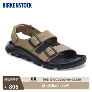 BIRKENSTOCK勃肯德國進(jìn)口男女款戶外休閑Mogami Terra系踝涼鞋 綠色/卡其綠常規(guī)版1029775 44