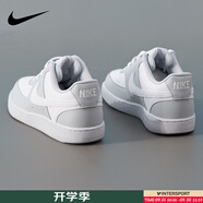 耐克（NIKE）男鞋板鞋 2025新款夏季時(shí)尚運動(dòng)鞋舒適耐磨低幫運動(dòng)休閑鞋滑板鞋 COURT VISION/白灰 43