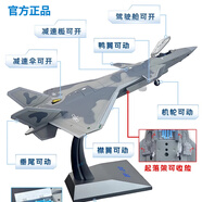 中航工業(yè)1:72殲20戰(zhàn)斗機(jī)航模中航空飛機(jī)合金收藏軍事模型擺件禮品 1：48 殲20【中國(guó)夢(mèng)】