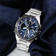 卡西歐（CASIO）手表太陽能運(yùn)動(dòng)鋼帶賽車男腕表EQS-500DB-1A ECB-950YDB-2A【矩陣藍(lán)天使=太陽