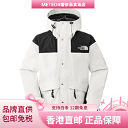 北面（The North Face）1986系列ICON86防水硬殼拼色設計舒適寬松連帽防風(fēng)透氣沖鋒衣 沙丘白 XS