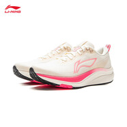 李寧（LI-NING）2025春季赤兔8跑步鞋女士新款減震防滑回彈耐磨運動(dòng)跑鞋ARPV004 赤兔8 ARPV004-20 米白色/礫白灰 35