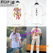 wvgavtg短袖美式復(fù)古高街重磅vintage水洗做舊寬松潮牌情侶半袖t恤fog Sailor Moon美少女戰(zhàn)士 S  身高160-175cm 130斤左右