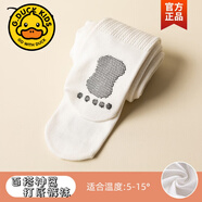 G.duck小黃鴨女童秋冬薄絨打底褲兒童連體褲女中小童連襪褲百搭外穿 白色 120(身高110-120cm年齡5-7歲)