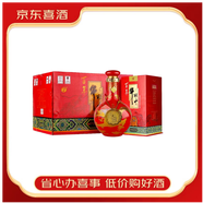 牛欄山牛欄山盛世紅窖藏30【喜宴專享】清香型白酒 純糧酒 婚慶用酒53度 53度 500mL 6瓶 牛欄山盛世紅窖藏30