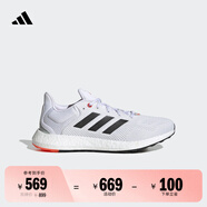 adidas PUREBOOST 21隨心暢跑休閑舒適跑步鞋男女阿迪達(dá)斯   白/黑   42
