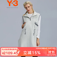 Y-3【 雙11】Y3 CH1 LONG VEST y3新款女子長(cháng)款馬甲32GK4393 米白色 XS