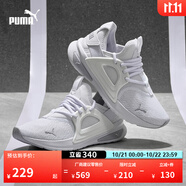 彪馬（PUMA）緩震輕盈透氣黑白跑步鞋女新款官方運動鞋SOFTRIDE377917 白-03 37.5