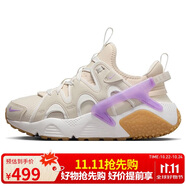 耐克NIKE女子休閑鞋氣墊HUARACHE秋款運動鞋DQ8031-101頂峰白色42碼