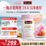Swisse斯維詩(shī)勻亮小粉瓶Pro 抗糖抗氧化蝦青素硫辛酸VC祛黃亮膚美白60粒