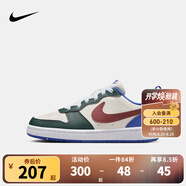 NIKE 耐克大童鞋男女休閑板鞋COURT BOROUGH兒童時(shí)尚舒適運(yùn)動(dòng)小白鞋 DV5456-300 37.5 【建議腳長(zhǎng)23.5cm】