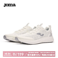 JOMA運動鞋女跑步鞋2022年春秋夏季網面透氣女鞋休閑運動鞋子女鞋 白色 35