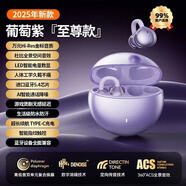 魅族（MEIZU）新款藍(lán)牙耳機(jī)適用魅族·M系列魅藍(lán)note系列魅族16/17/18/20/21pro 流光紫-高配至尊版藍(lán)牙5.4雙核芯片立體全景環(huán)繞音 標(biāo)配版
