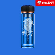 雷德夫（LEIDFOR）【海洋系列】雙層玻璃杯男士杯子茶杯水杯 水母400ml