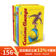 英文原版 Curious George 好奇猴喬治 32個故事大合輯 汪培珽書單推薦第3階段 綠山墻 預(yù)售 精裝禮盒裝7冊 綠山墻圖書