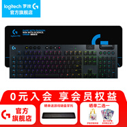 羅技（G）913/G915 TKL機(jī)械鍵盤無(wú)線藍(lán)牙雙模游戲電競(jìng)矮軸超薄人體工學(xué)電腦吃雞全尺寸背光送男生男友禮物 G915 X黑色紅軸+游戲大桌墊
