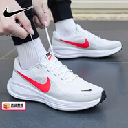 耐克（NIKE）官方艦店男鞋跑步鞋 新款舒適運動(dòng)鞋耐磨緩震網(wǎng)面休閑鞋子慢跑鞋 HJ9198-102/革命8/偏小/白紅 41