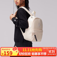 Jordan男女喬丹 聚酯纖維 經(jīng)典大Logo 雙肩包書(shū)包DV5304-219珍珠白 均碼