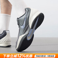 耐克（NIKE）官方艦店男鞋 25夏新款PRECISION等緩震支撐防滑場(chǎng)上實(shí)戰(zhàn)籃球鞋男 JA 2 EP/鐵灰&淺骨色 40 (250mm) (250mm)