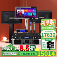 雅馬哈 【進口音響萬單0差評】KMS910家庭ktv音響套裝 專業(yè)卡拉ok音箱唱歌全套設(shè)備家用K歌一體點歌機 【2音響進口品質(zhì)】尊享版（雅馬哈后級功放）