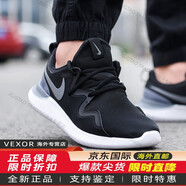 耐克男鞋夏季運動(dòng)鞋TANJUN經(jīng)典黑白網(wǎng)面透氣緩震輕便跑步鞋時(shí)尚休閑鞋 AA2160-001/TESSEN/透氣輕便 40