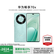 華為暢享70X 巨鯨長續(xù)航 雙曲護眼屏 五星超耐摔 華為鴻蒙曲面屏手機 湖光青 256GB